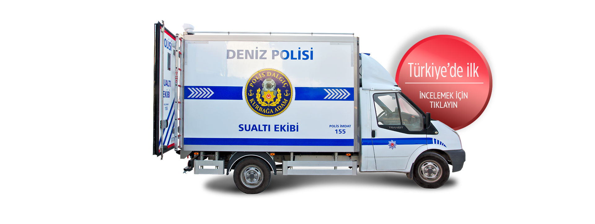 deniz polisi aracı