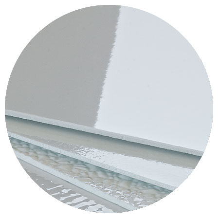 refrigerated body grp wall laminate
